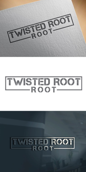 Logo Design by tea tea for Twisted Root Clothing Co.  | Design: #19436884