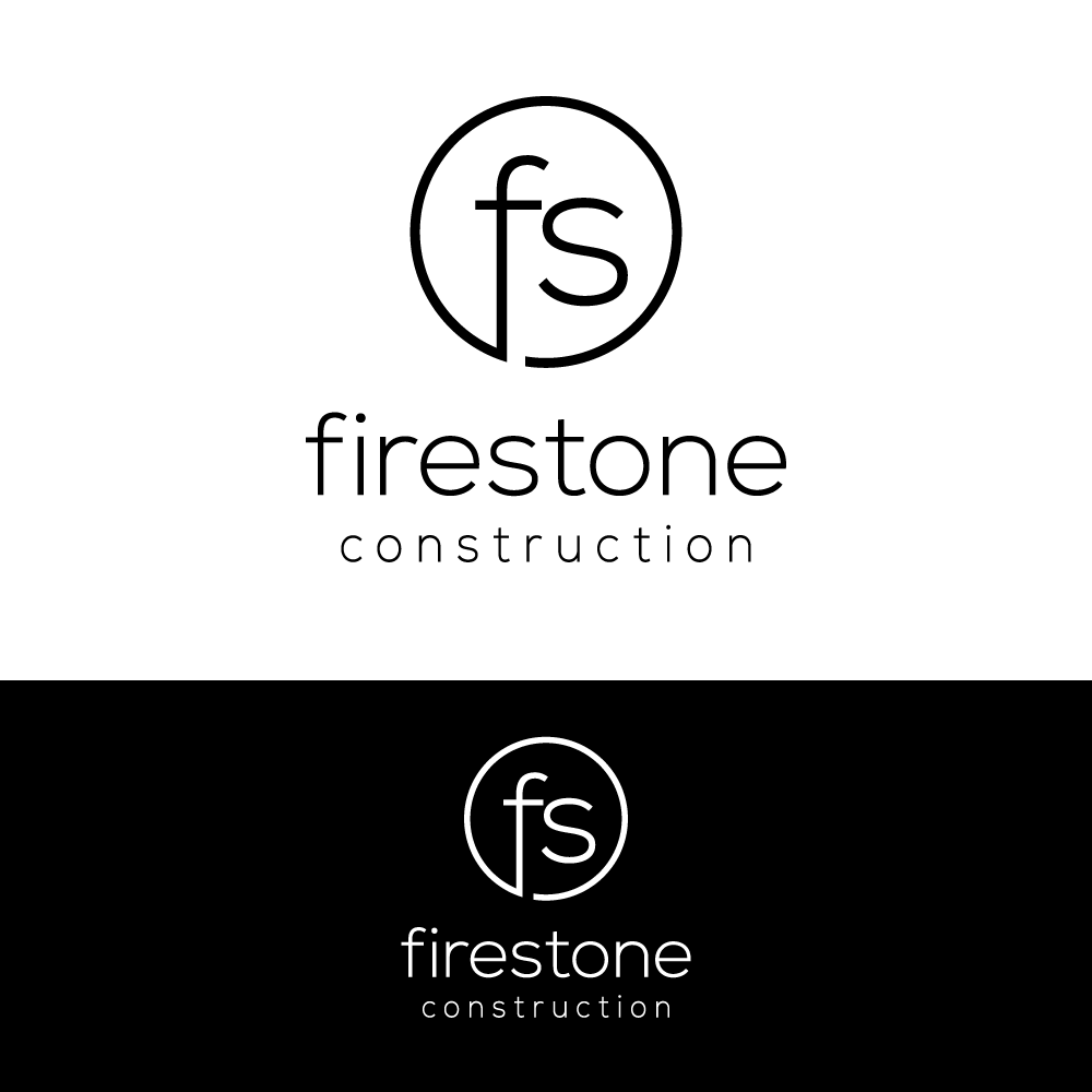Logo Design by H4R5Z for Firestone Construction | Design #18814875