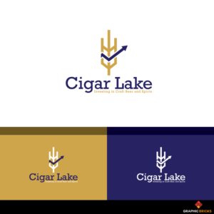 Cigar Lake  | Logo Design by Graphic Bricks