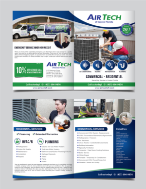New Flyer for HVAC/R - Plumbing Company | Flyer Design by alex989