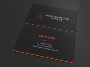 Oil and Gas Company: Logo + Business Card Design | Visitenkarten-Design von Tilt