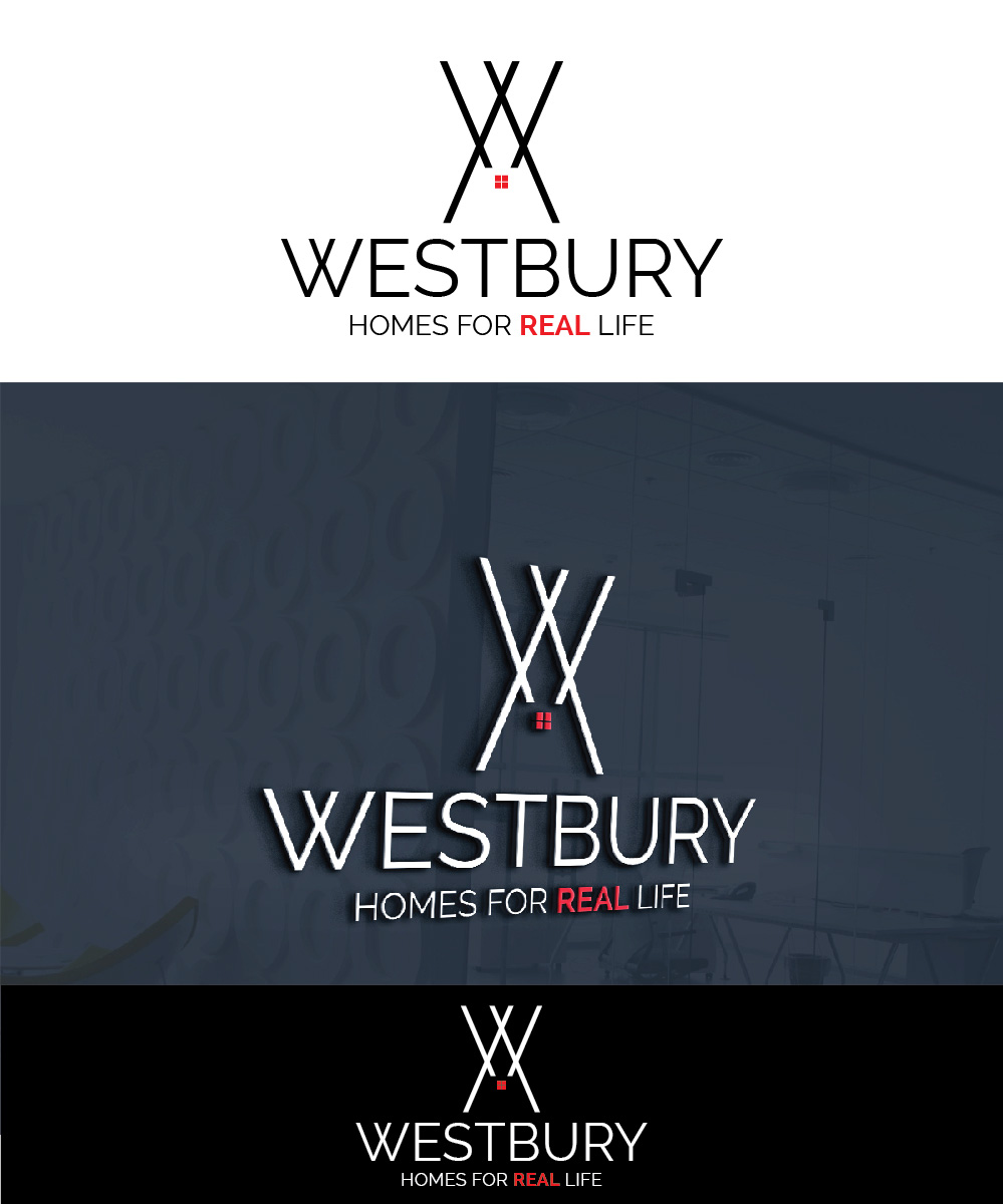 Logo Design by Isnah Logo for Westbury Homes | Design #18775697