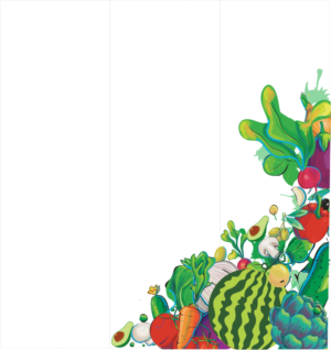 Healthy food restaurant  window Decal  | Graphic Design by fumbh.designs