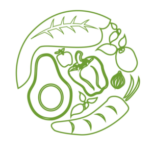Healthy food restaurant  window Decal  | Graphic Design by 75-R-P-Z