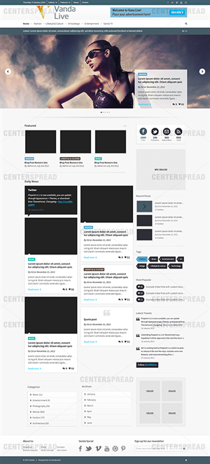 Web Design by CENTERSPREAD for this project | Design: #2867958