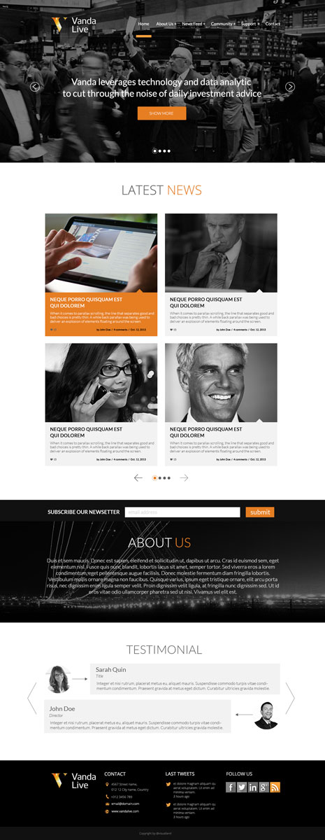 Web Design by Visualland for this project | Design #2852232