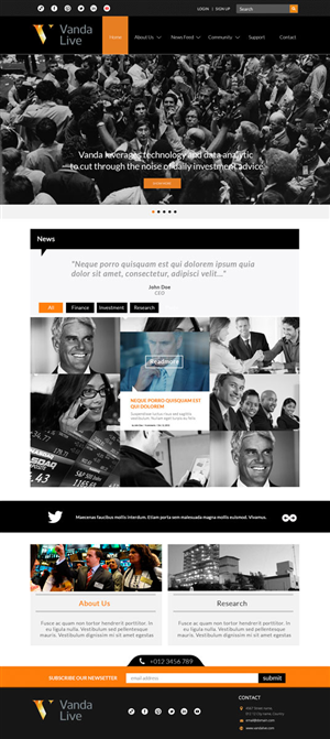 Web-Design von Visualland für dieses Projekt | Design #2858510