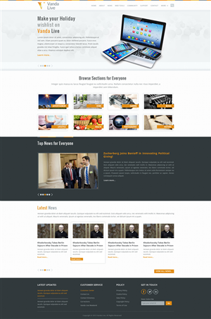 Web Design by Hashim Creetto for this project | Design: #2845994
