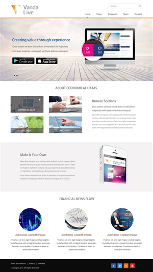 Web Design by Infinity Pix for this project | Design: #2844115