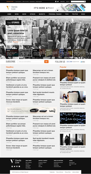 Web-Design von Pixelfusion für dieses Projekt | Design #2870399