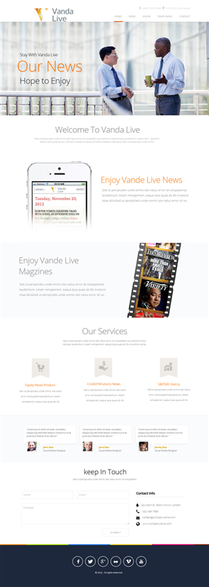 Web Design by OM for this project | Design: #2859019