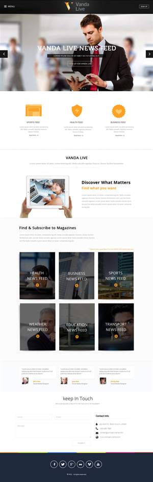 Web Design by OM for this project | Design: #2859034