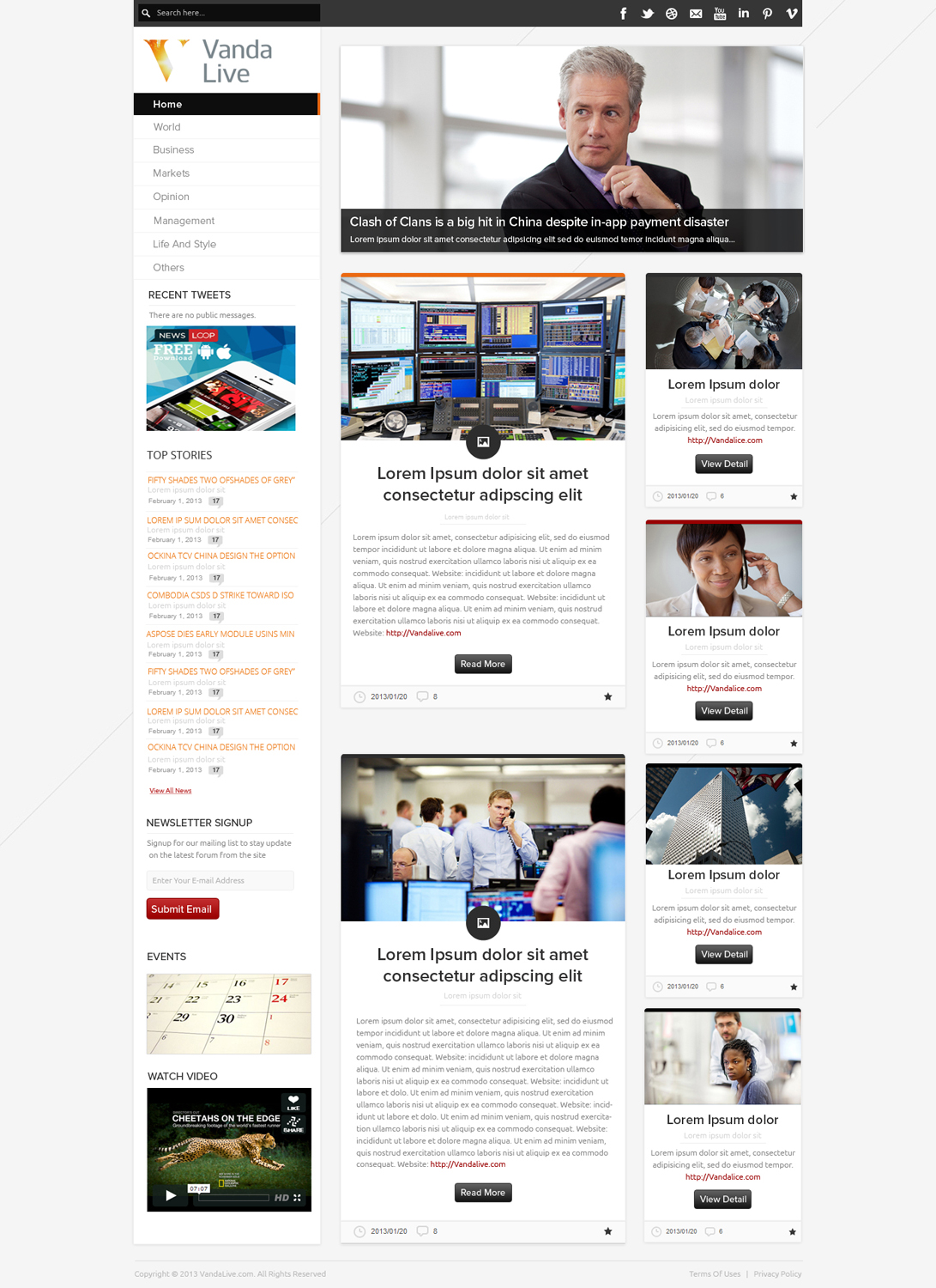 Web Design by OM for this project | Design #2867564