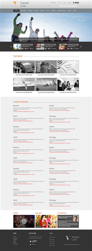 Web-Design von TechWise für dieses Projekt | Design #2868777