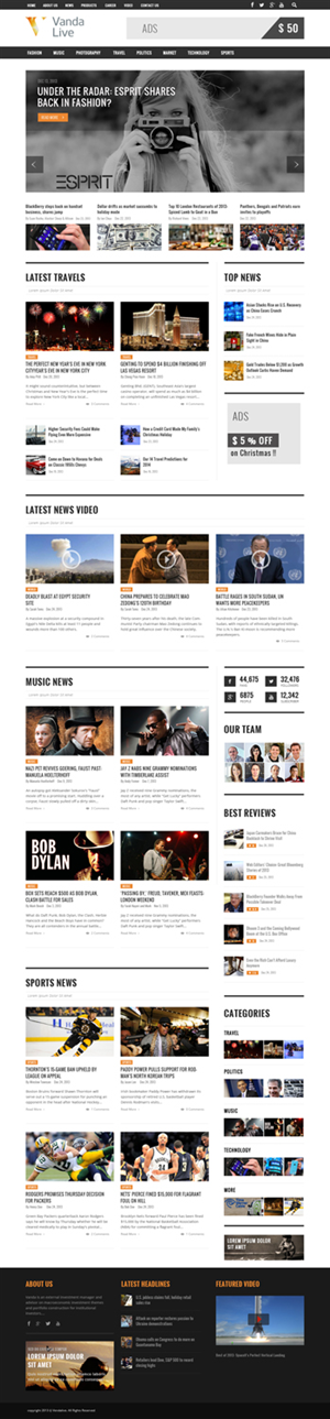 Web Design by Da Miracle for this project | Design: #2866784