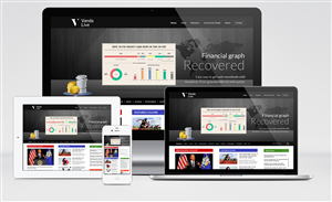 Web site design for news feed - Vanda Live | Web Design by WirePaper