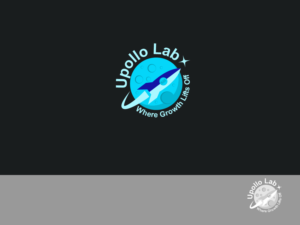 Upollo Lab - Where growth lifts off | Diseño de Logo por ArtCreative