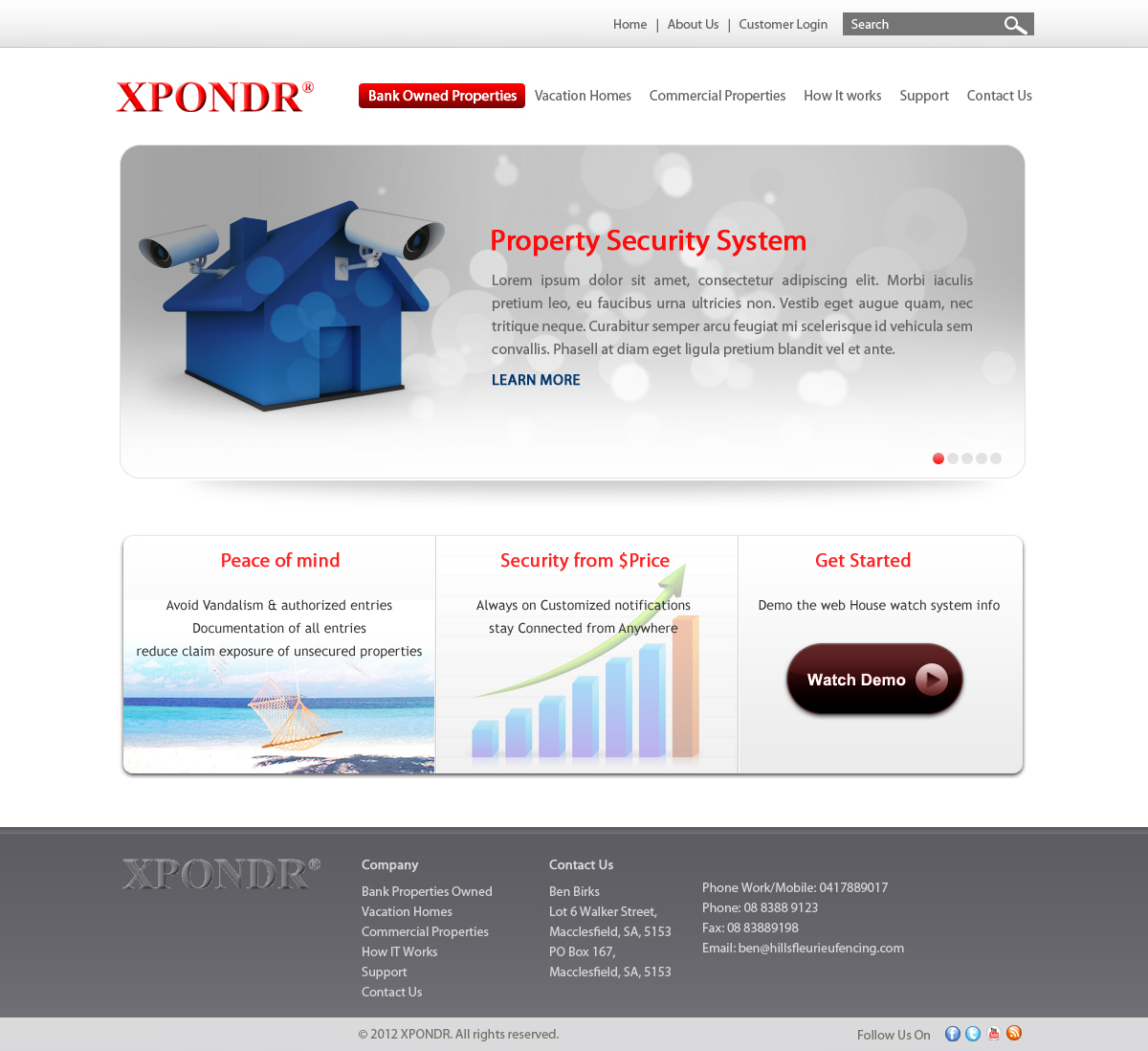 Web Design by pb for this project | Design #663553