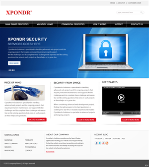 Web Design by pb for this project | Design: #663559