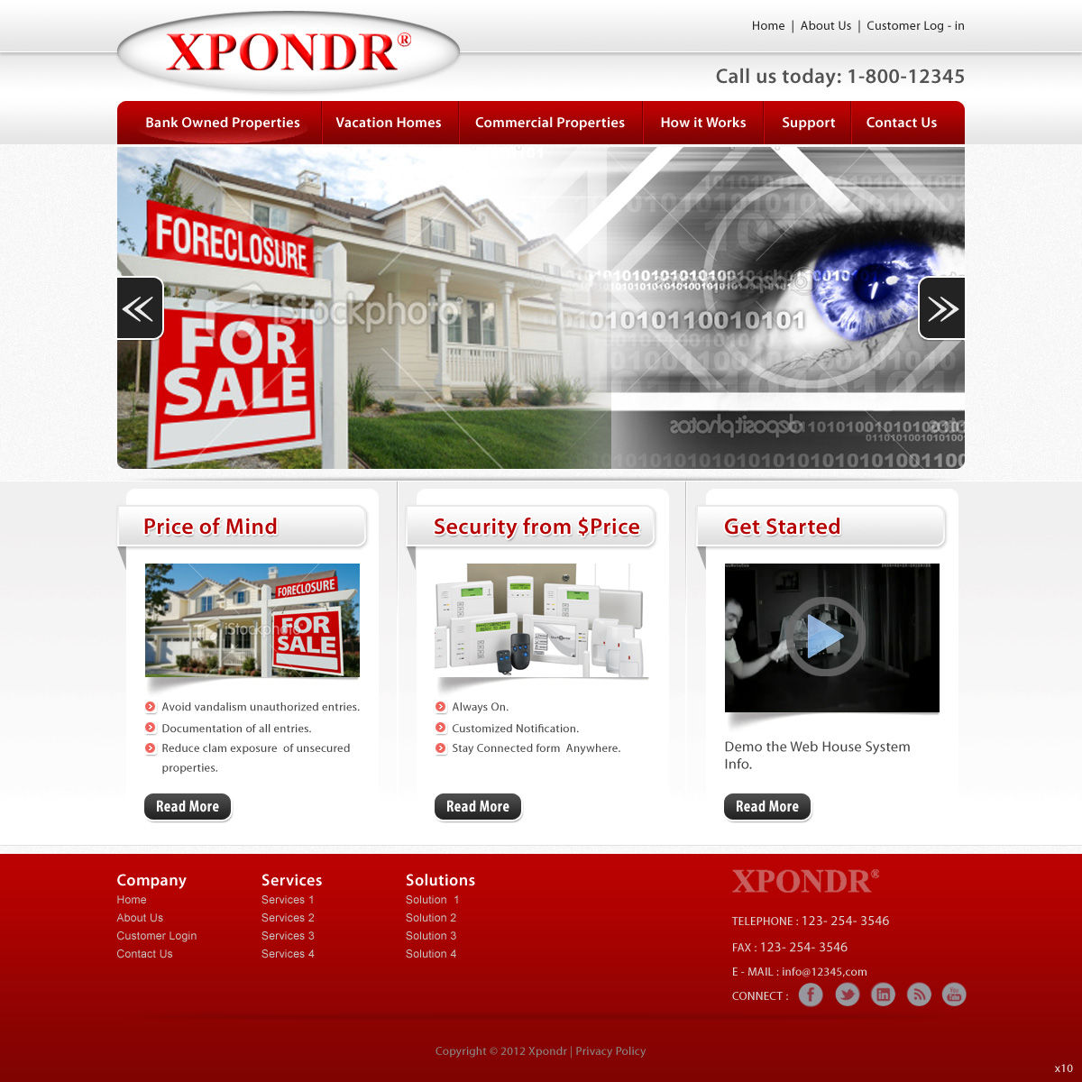 Web Design by pb for this project | Design #669091