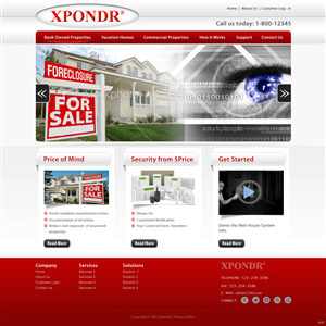 Web Design by pb for this project | Design: #669091
