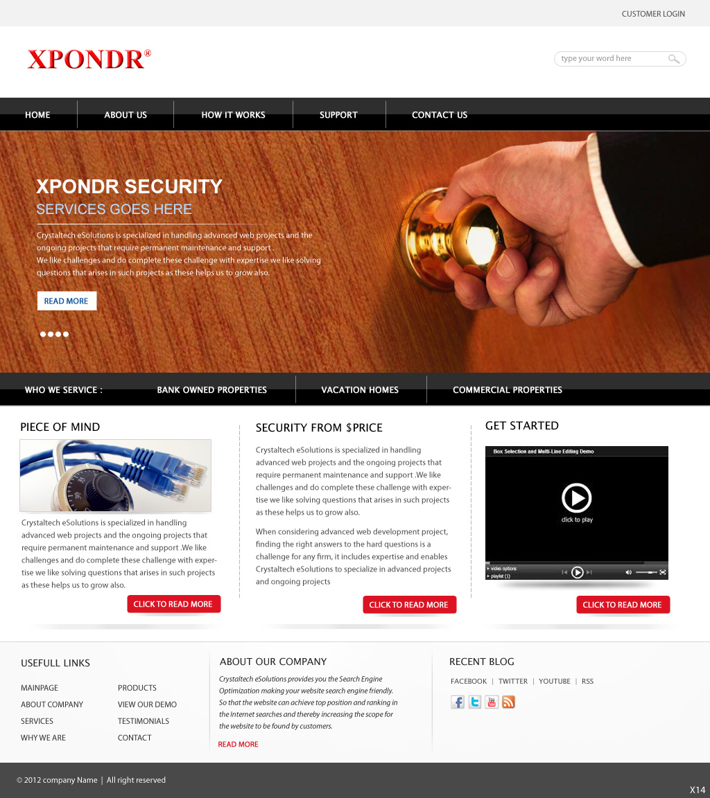Web Design by pb for this project | Design #671232