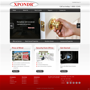 Web Design by pb for this project | Design: #671235