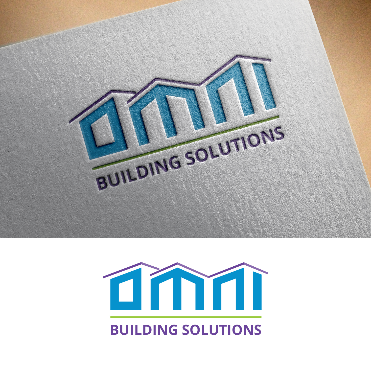 Logo-Design von Visual Angel für Omni Building Solutions Pty Ltd | Design #18831913