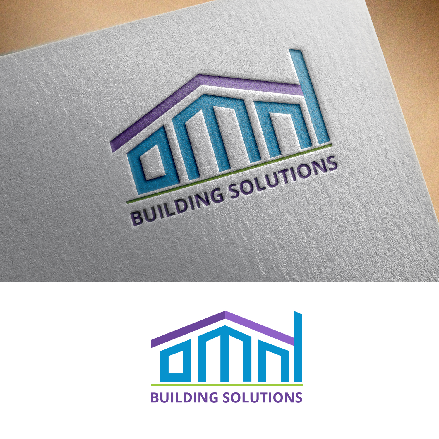 Logo-Design von Visual Angel für Omni Building Solutions Pty Ltd | Design #18871458