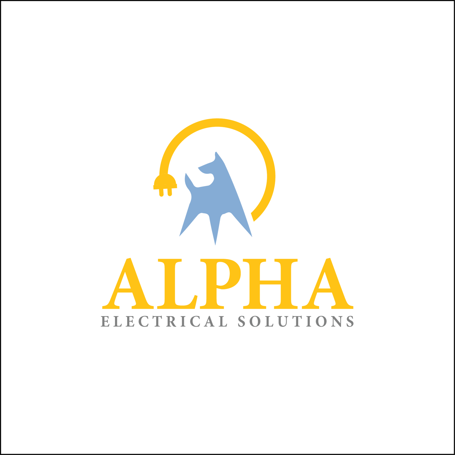 Logo Design by iqbalkabir for Alpha Electrical Solutions | Design #18823008