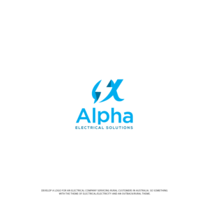 Diseño de Logo por ecorokerz para Alpha Electrical Solutions | Diseño #18785874