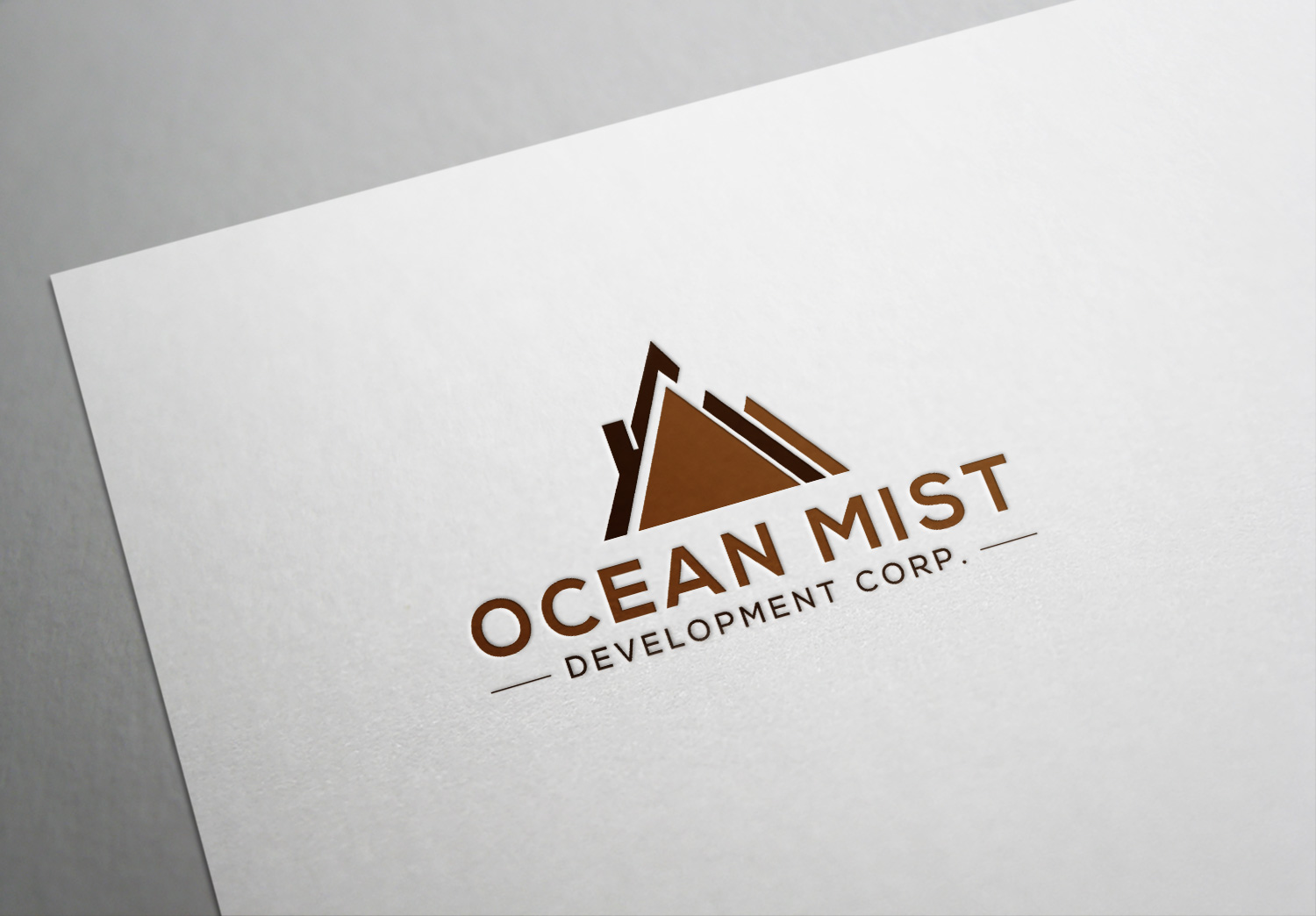 Diseño de Logo por Deziners Zone para Ocean Mist Development Corp | Diseño #18787194