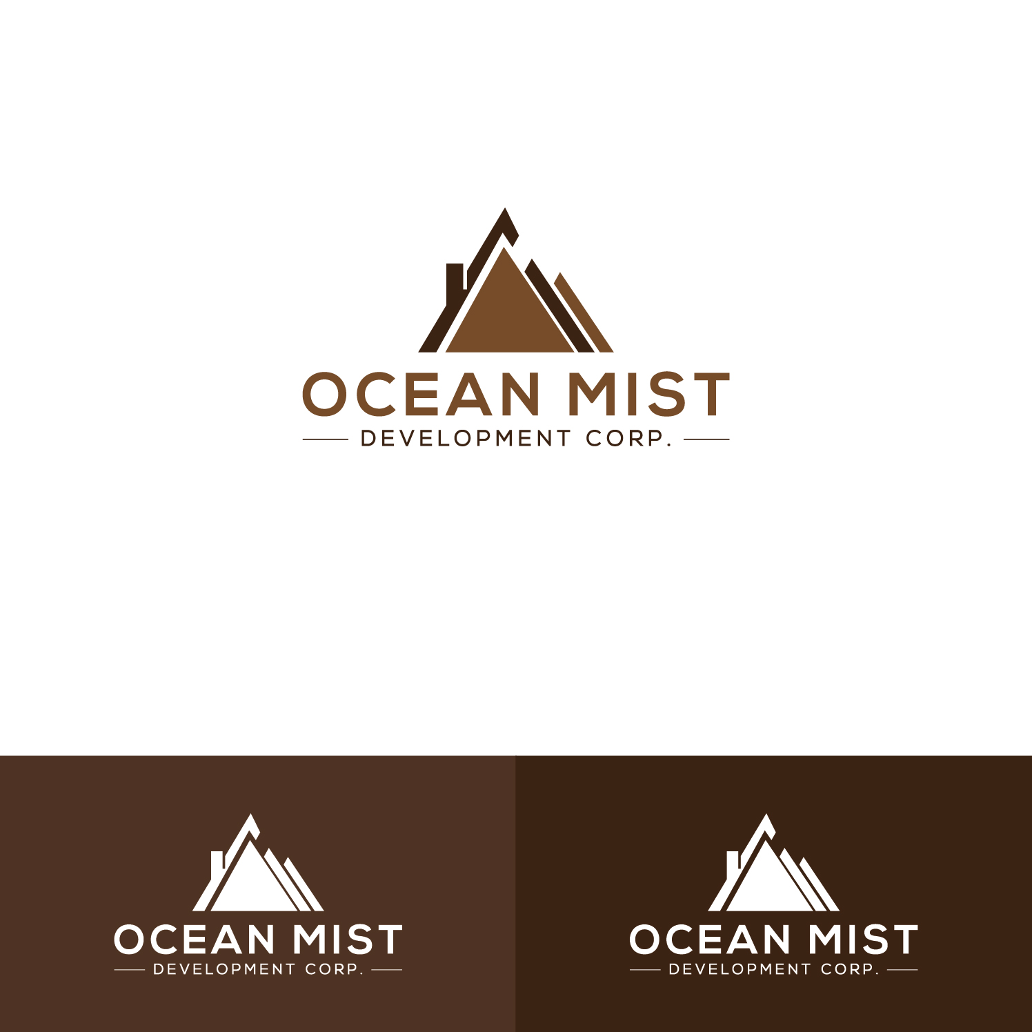 Logo Design by Deziners Zone for Ocean Mist Development Corp | Design #18787197