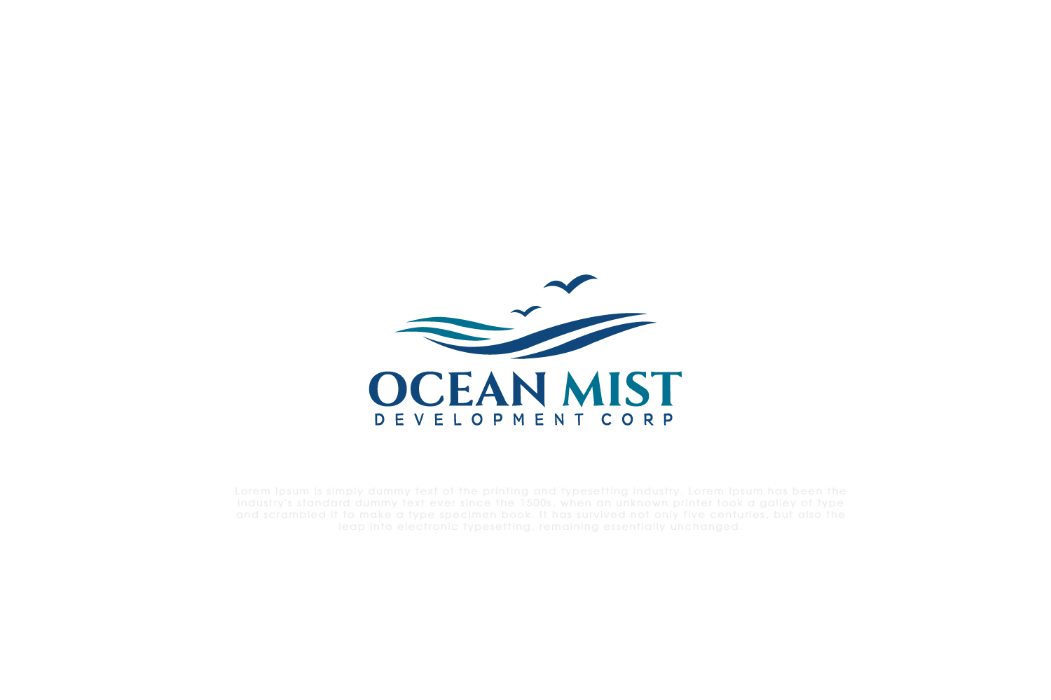 Logo Design by solidinto for Ocean Mist Development Corp | Design #18829497