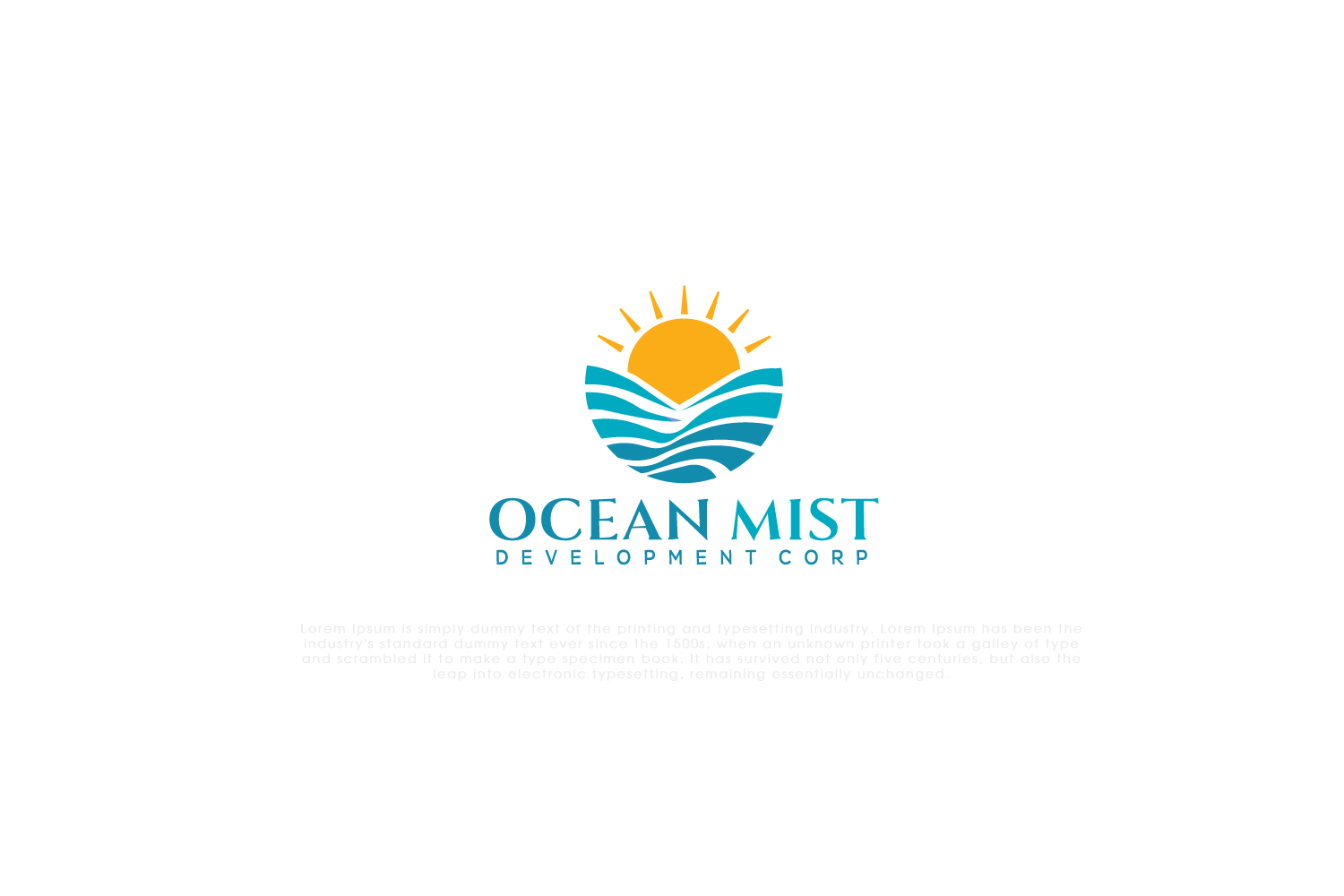 Logo Design by solidinto for Ocean Mist Development Corp | Design #18846289