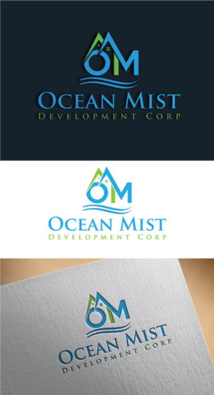 Logo Design by creativerahman82 2 for Ocean Mist Development Corp | Design: #18781273