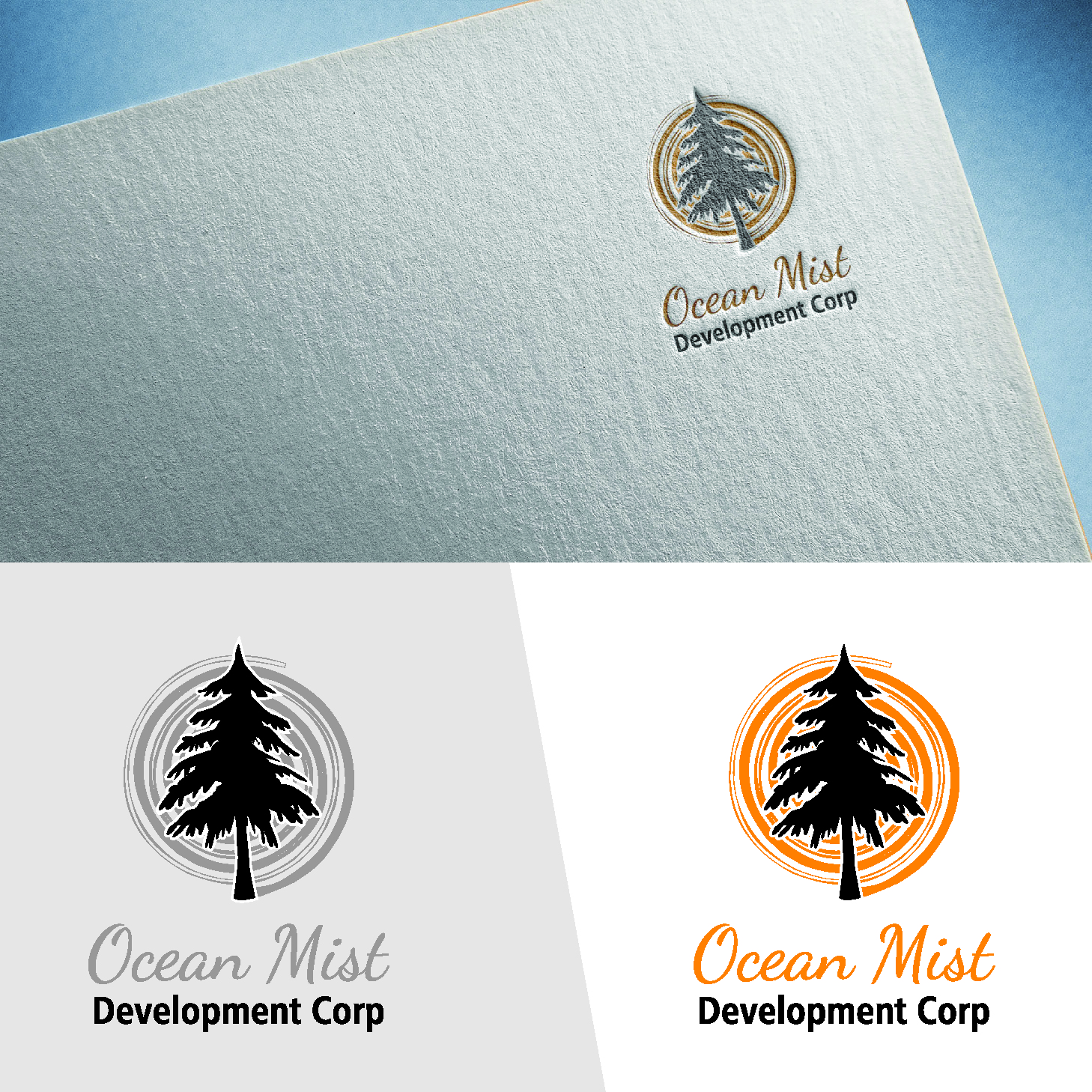 Logo Design by art  X for Ocean Mist Development Corp | Design #18826777