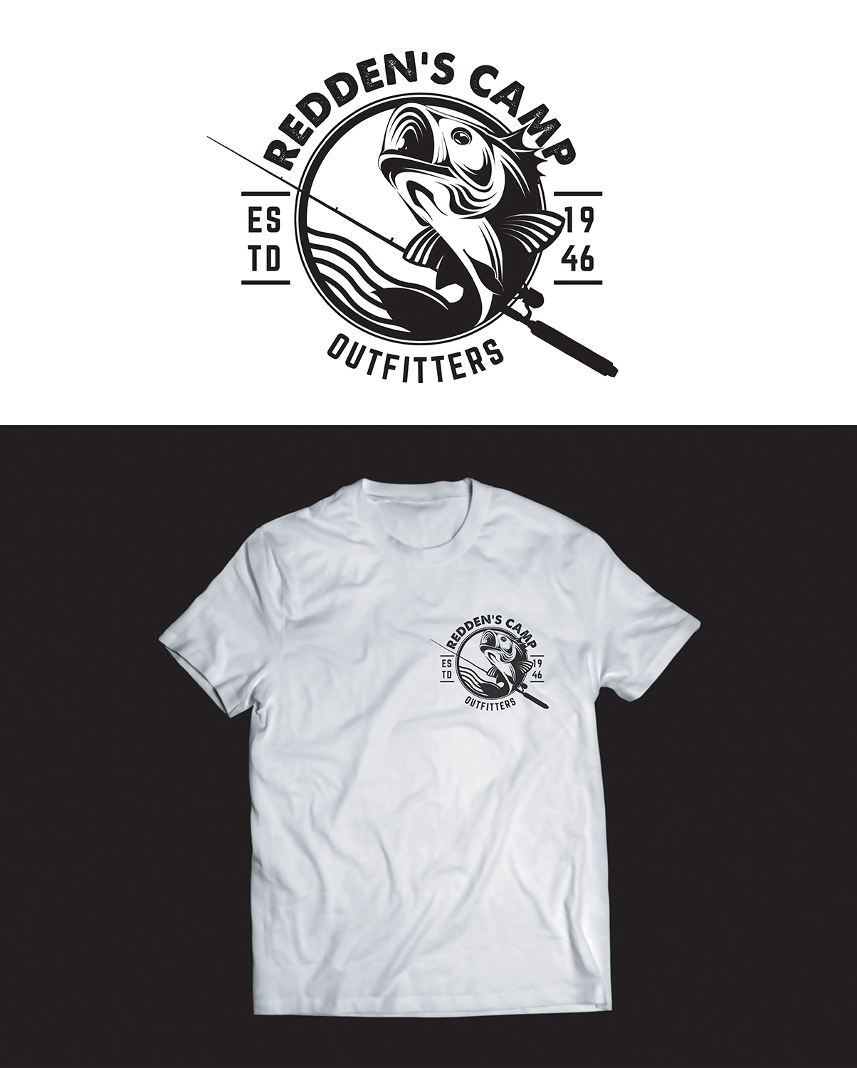T-shirt Design by Pinky  for Redden's Camp | Design #18784627