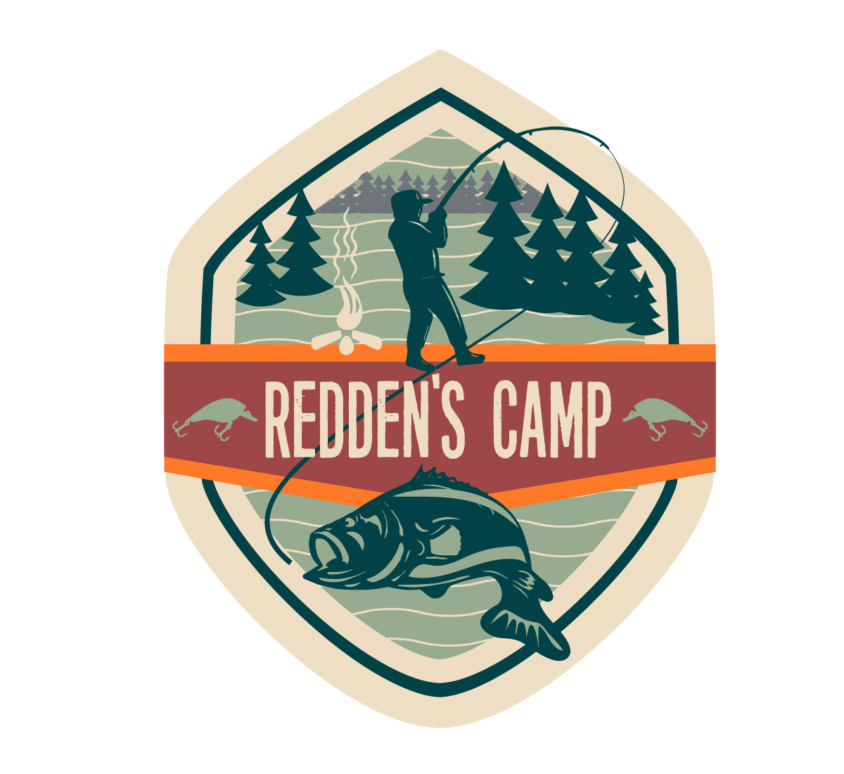 T-shirt Design by alotarenata for Redden's Camp | Design #18802583