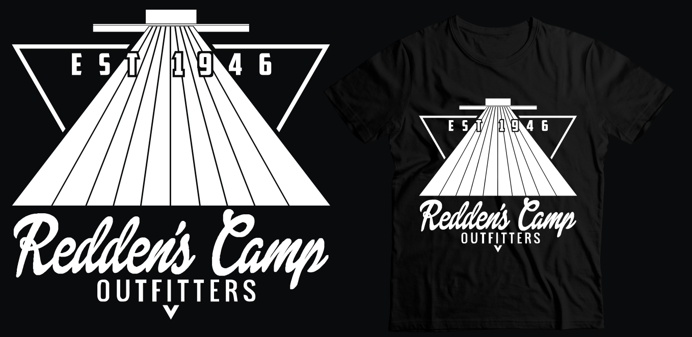 T-shirt Design by Den Bagus for Redden's Camp | Design #18790284