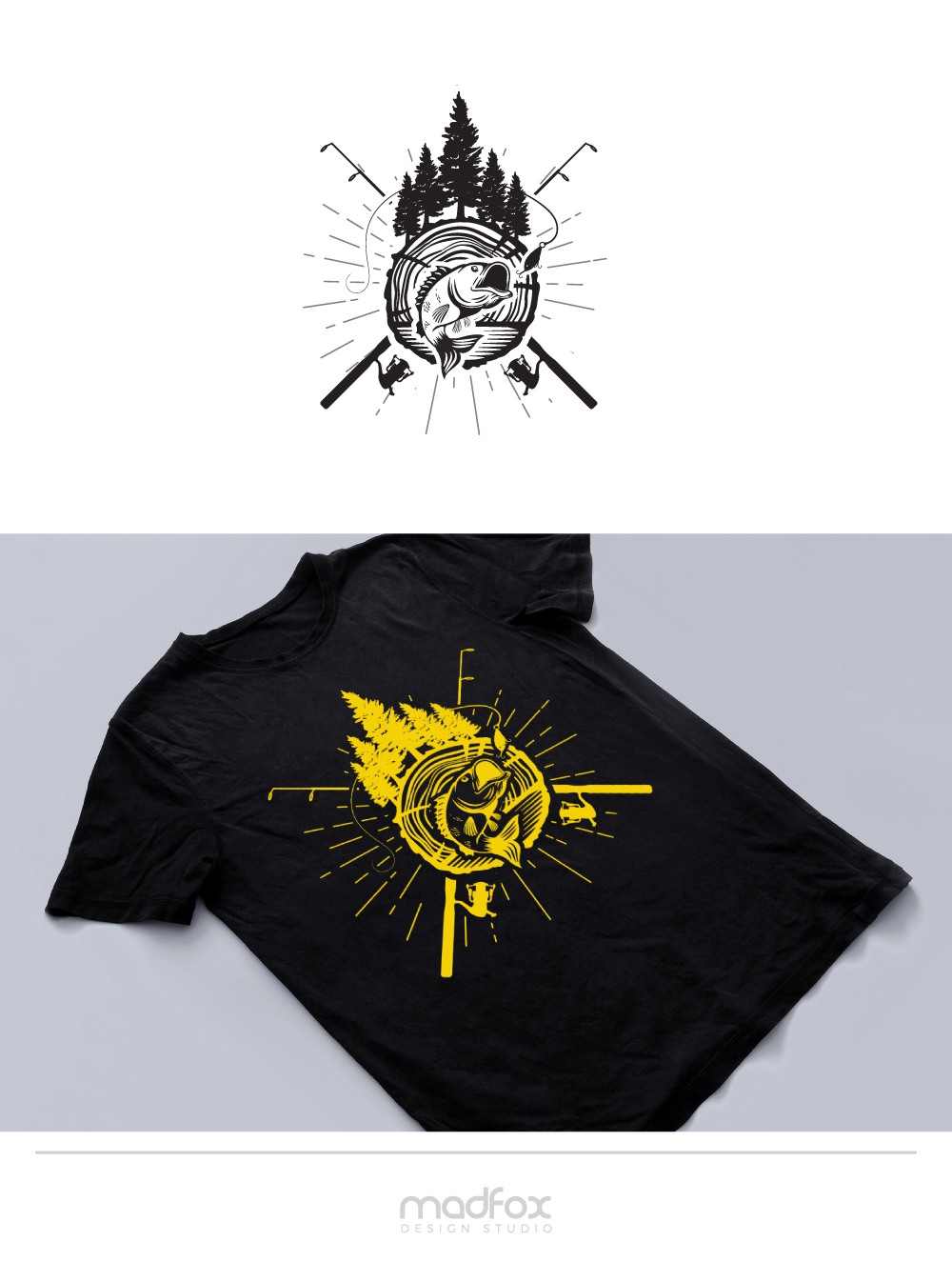 Design de T-shirt par WILD FOX Desing Studio pour Redden's Camp | Design #18789420