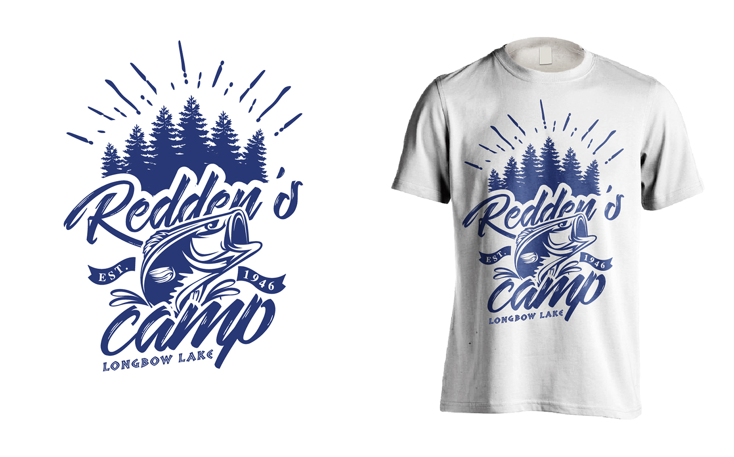 T-shirt Design by pecgi for Redden's Camp | Design #18809555