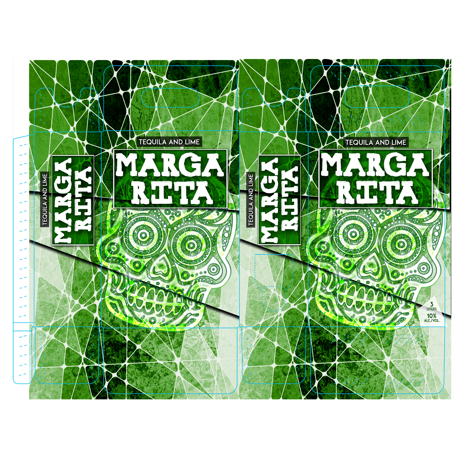 Packaging Design by barbo for Blue Spike Beverages | Design #18800770