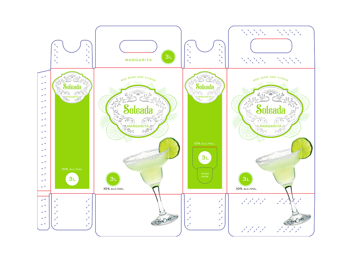 Packaging Design by MilM for Blue Spike Beverages | Design #18809320