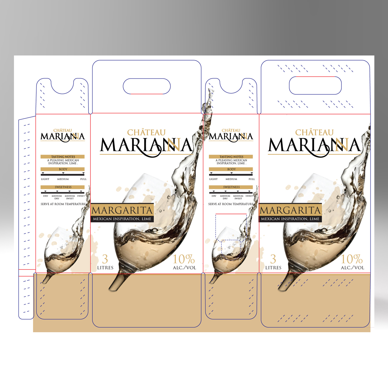 Packaging Design by emad farid for Blue Spike Beverages | Design #18848104