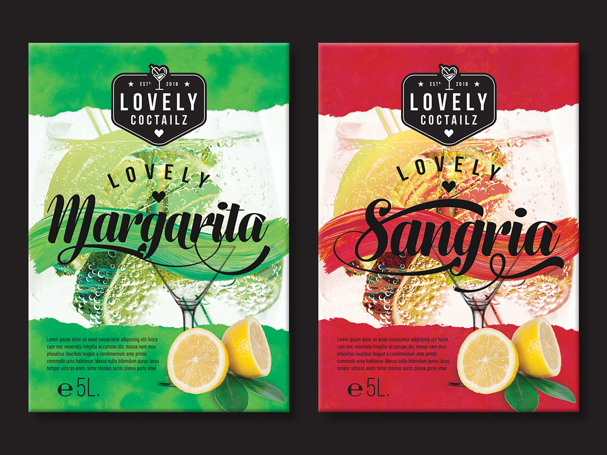 Packaging Design by Kl-Des for Blue Spike Beverages | Design #18826889