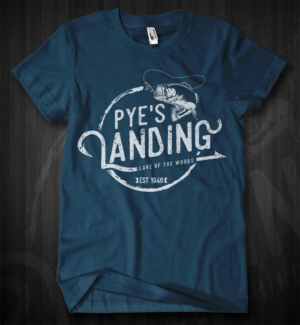 Pye's Landing - Searching for our new outfitters gear design! | Diseño de Camiseta por Jonya