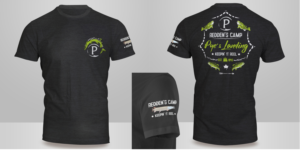 T-Shirt-Design von Kero für Redden's Camp | Design #18784535