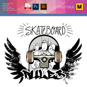T-shirt Design by VynnyMax