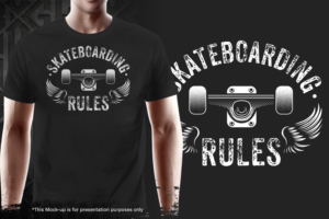 Skateboarder Girl Needs A T-shirt Designed! | T-Shirt-Design von gekgrfx
